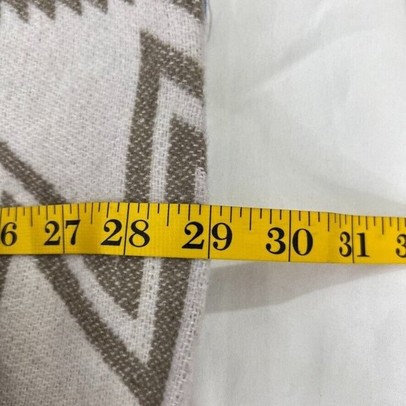 Pendleton Lookalike - Italian Wool Blend Aztec Western Print Jacket Coat Womens - Picture 13 of 13